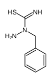 N-苄基肼硫代甲酰胺结构式