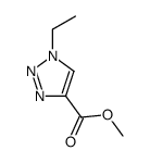 1H-1,2,3-Triazole-4-carboxylicacid,1-ethyl-,methylester(9CI) Structure