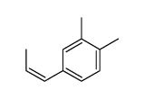 1,2-dimethyl-4-prop-1-enylbenzene Structure