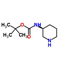 (S)-3-Boc-氨基哌啶结构式