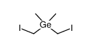 bis(iodomethyl)dimethylgermanium Structure
