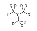 tris(trideuteriomethyl)phosphane Structure
