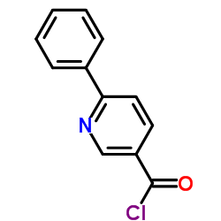 6-苯基吡啶甲酰氯结构式