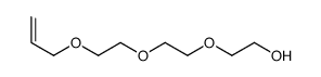2-[2-(2-prop-2-enoxyethoxy)ethoxy]ethanol Structure