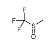 trifluoro(methylsulfinyl)methane Structure