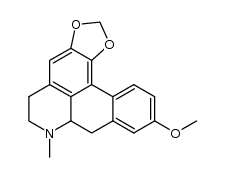 10-methoxy-7-methyl-6,7,7a,8-tetrahydro-5H-benzo[g][1,3]dioxolo[4',5':4,5]benzo[1,2,3-de]quinoline Structure