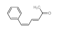 3,5-Hexadien-2-one,6-phenyl-, (3E,5E)- Structure