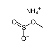 methyl ammonium sulphite Structure