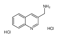 QUINOLIN-3-YLMETHANAMINE DIHYDROCHLORIDE Structure