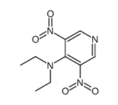3,5-DINITRO-4-DIETHYLAMINOPYRIDINE结构式
