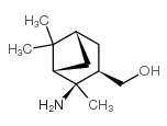 (1s,2s,3r,5s)-(2-amino-2,6,6-trimethyl-bicyclo[3.1.1]hept-3-yl)-methanol Structure