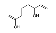 1,7-Octadiene-2,6-diol (9CI) structure