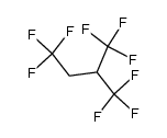 1,1,1,4,4,4-hexafluoro-2-(trifluoromethyl)butane结构式
