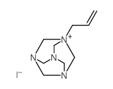 Hexamethylenetetramine allyl iodide Structure