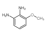 1,2-二氨基-3-甲氧基苯结构式