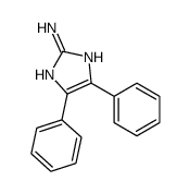 4,5-diphenyl-1H-imidazol-2-amine Structure