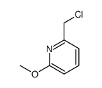 2-(Chloromethyl)-6-methoxypyridine Structure