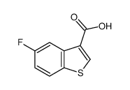 5-Fluoro-1-benzothiophene-3-carboxylic acid Structure