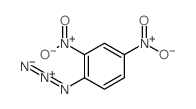 Benzene,1-azido-2,4-dinitro- structure