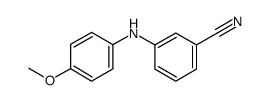 N-(3-CYANOPHENYL)-N-(4-METHOXYPHENYL)AMINE Structure