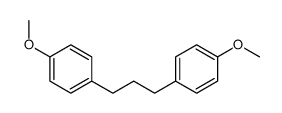 1-methoxy-4-[3-(4-methoxyphenyl)propyl]benzene结构式