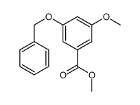 methyl 3-methoxy-5-phenylmethoxybenzoate结构式