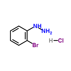 2-Bromophenylhydrazine hydrochloride structure