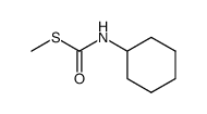 S-Methyl N-cyclohexyl(thiocarbamate)结构式
