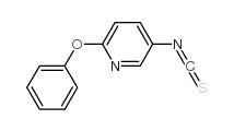 6-PHENOXY-3-PYRIDINYL ISOTHIOCYANATE Structure