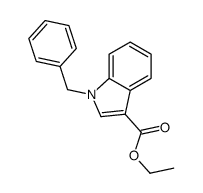 ethyl 1-benzylindole-3-carboxylate结构式