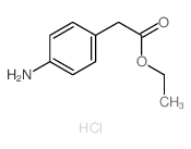 2-(4-氨基苯基)乙酸乙酯结构式