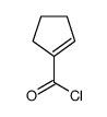 1-环丙基甲酰氯结构式