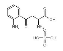 b-anthraaniloyl-l-alanine sulfate Structure