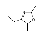 4-ethyl-2,5-dimethyl-2,5-dihydro-1,3-oxazole结构式