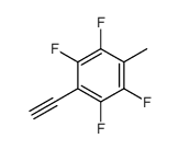 1-ethynyl-2,3,5,6-tetrafluoro-4-methylbenzene Structure