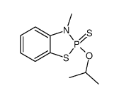 2-isopropoxy-3-methyl-2,3-dihydro-benzo[1,3,2]thiazaphosphole 2-sulfide Structure