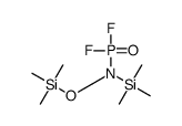 [[difluorophosphoryl(trimethylsilyloxy)amino]-dimethylsilyl]methane Structure