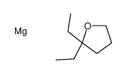 2,2-diethyloxolane,magnesium Structure