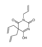 1,5,5-triallylbarbituric acid结构式