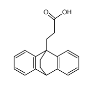 3-[Dibenzo[b,e]bicyclo[2.2.2]octadienyl-(1)]-propionsaeure结构式