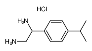β-amino-β-(4-isopropylphenyl)-ethylamine, dihydrochloride结构式