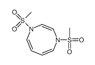 1,4-bis(methylsulfonyl)-1,4-diazocine结构式