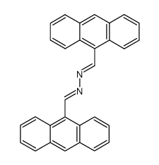 (E,E)-9-anthraldehyde azine结构式