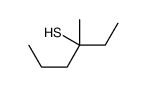 3-methylhexane-3-thiol结构式