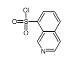 isoquinoline-8-sulfonyl chloride structure
