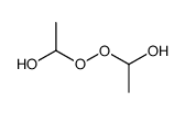 1-(1-hydroxyethylperoxy)ethanol结构式