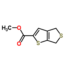 4,6-二氢噻吩并[3,4-b]噻吩-2-羧酸甲酯结构式