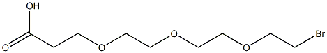 溴代-三聚乙二醇-羧酸结构式
