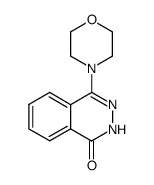 4-morpholino-1(2H)-phthalazinone结构式
