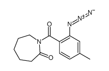 1-(2-azido-4-methylbenzoyl)azepan-2-one Structure